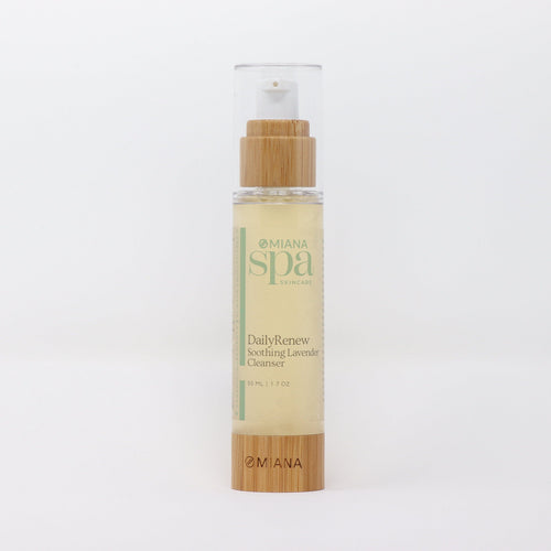 Omiana Natural Cosmetics Cleanser DailyRenew Soothing Lavender Cleanser - Made without GMOs, Artificial Fragrances, & More!